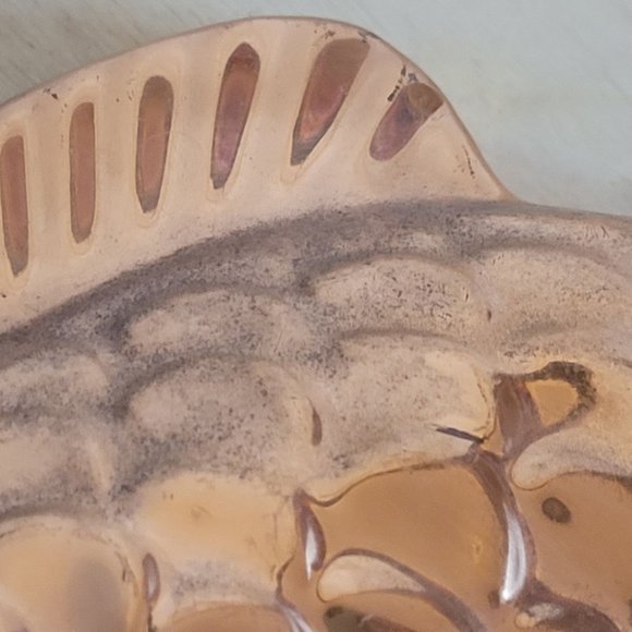 Vintage Copper Fish Mold Gelatin Ice Food Retro Korea B and M Douro Korea 10 In - Picture 4 of 7